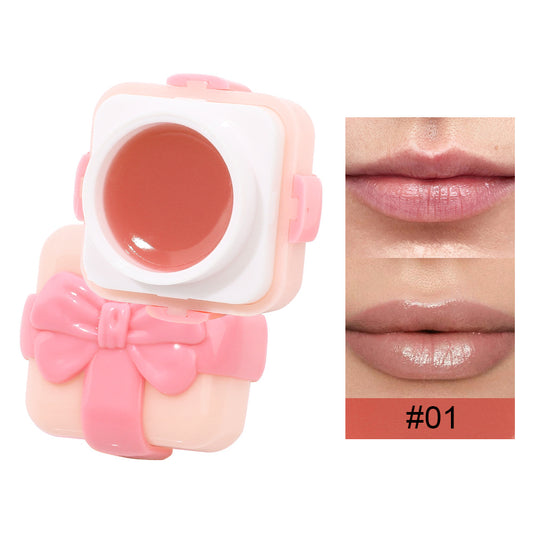 Bow lip mask lip jelly