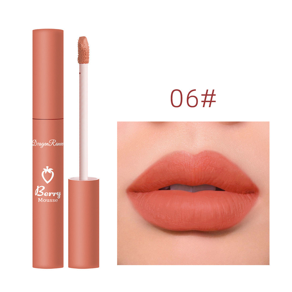 Strawberry Matte Color Lipglaze
