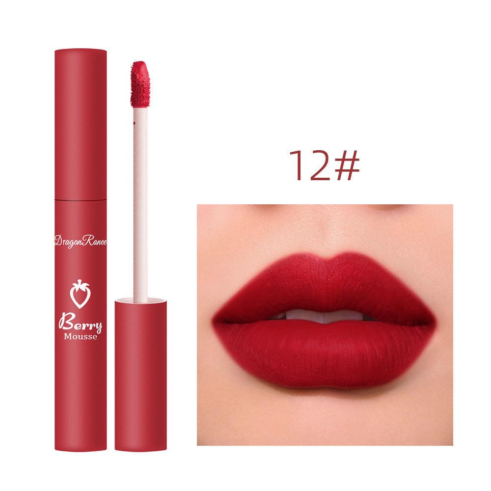 Strawberry Matte Color Lipglaze