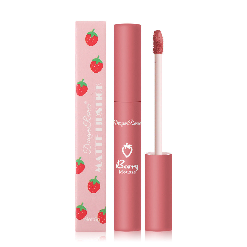 Strawberry Matte Color Lipglaze