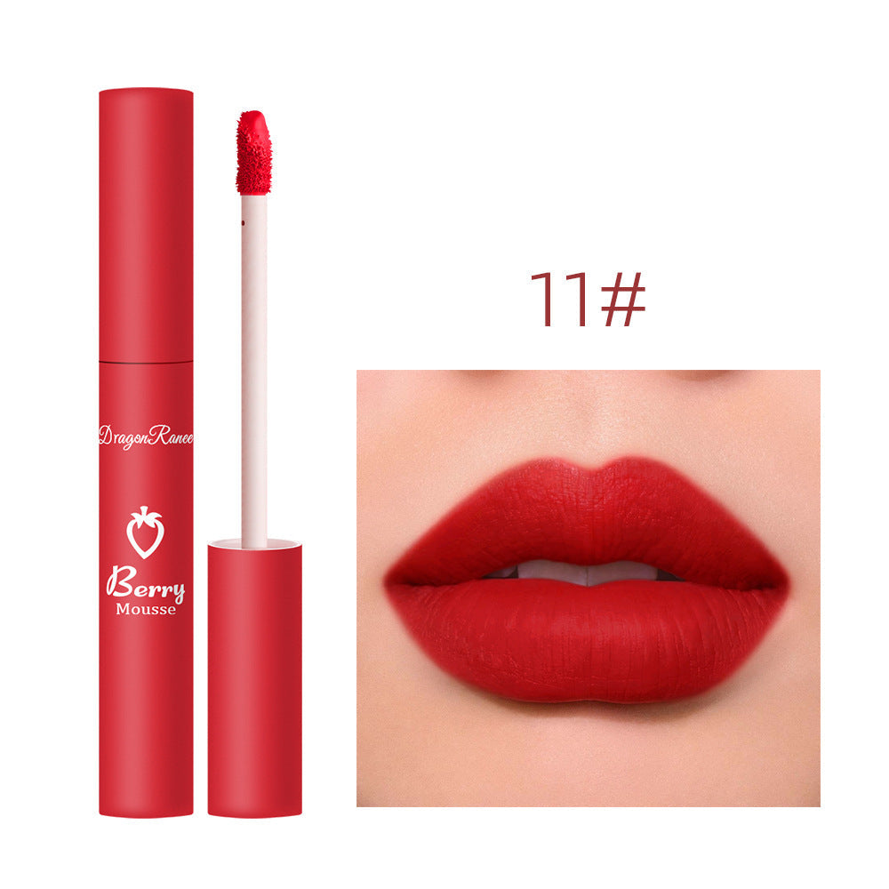 Strawberry Matte Color Lipglaze