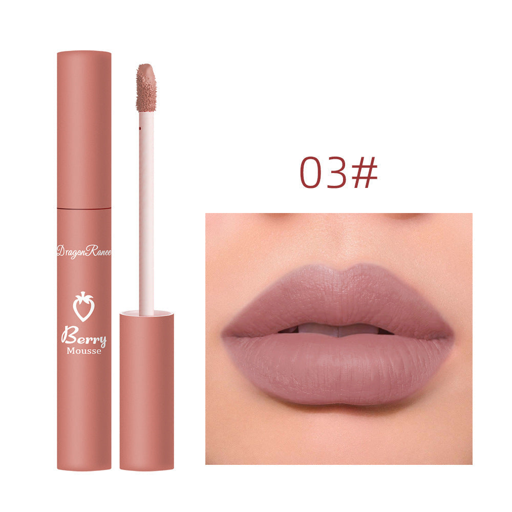 Strawberry Matte Color Lipglaze