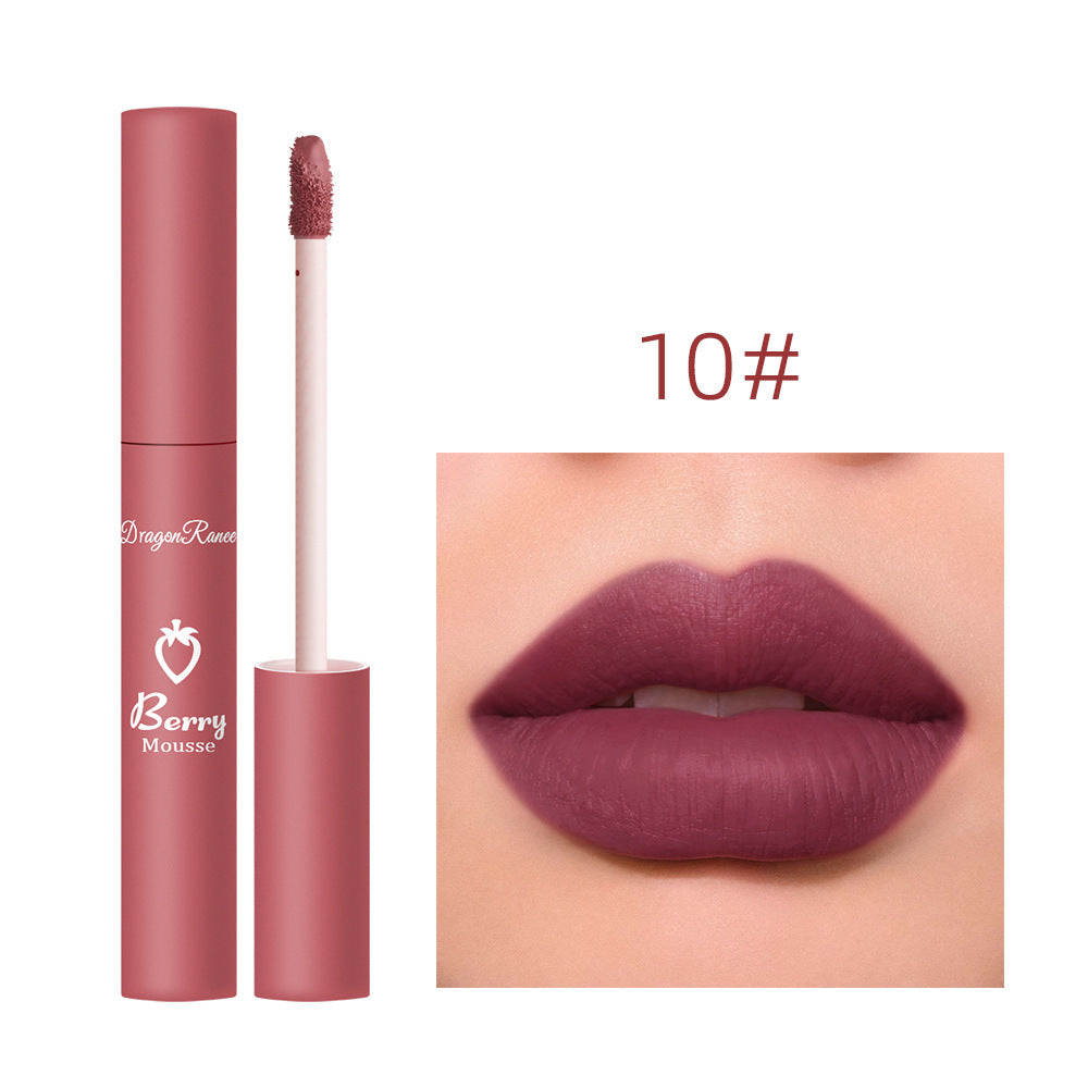 Strawberry Matte Color Lipglaze