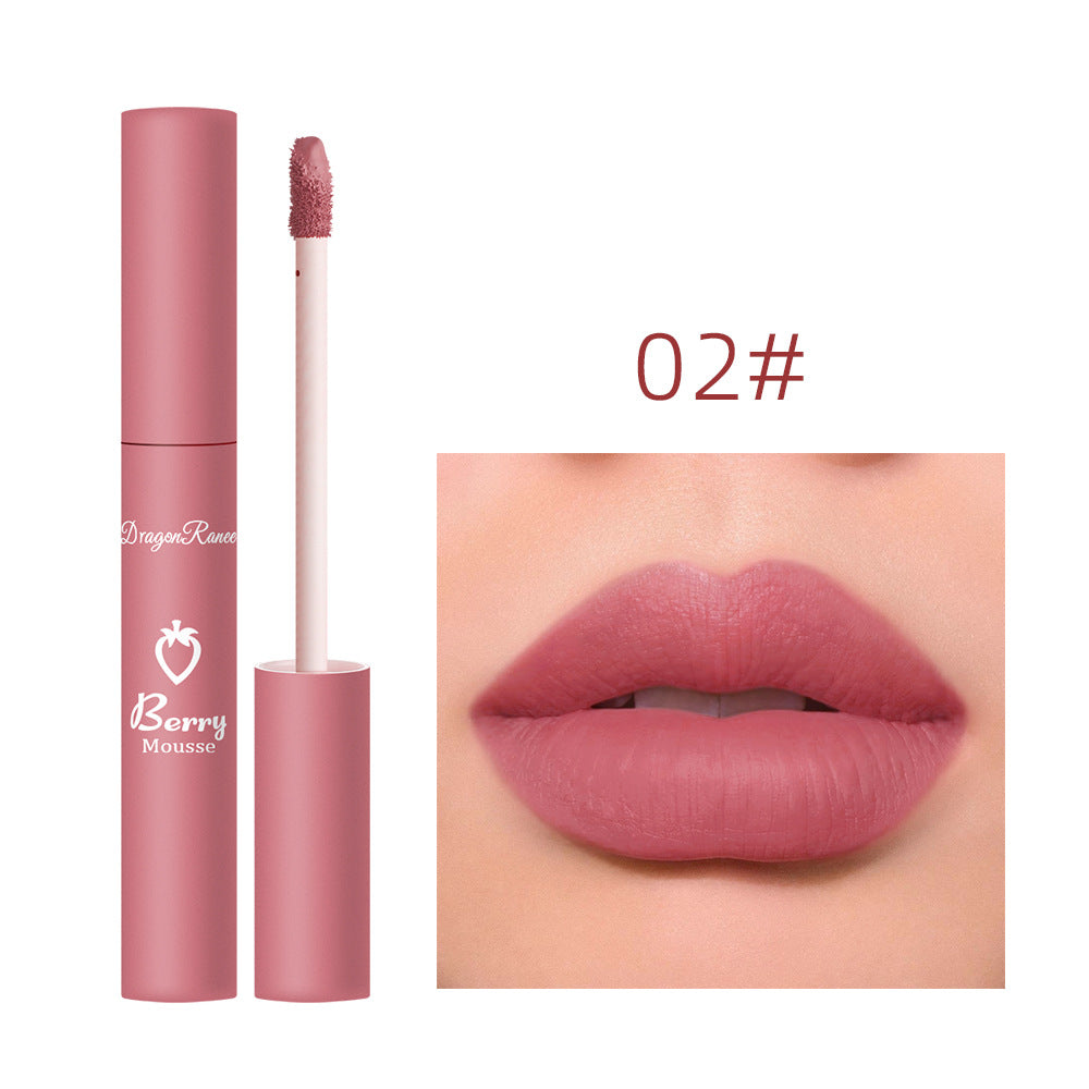 Strawberry Matte Color Lipglaze